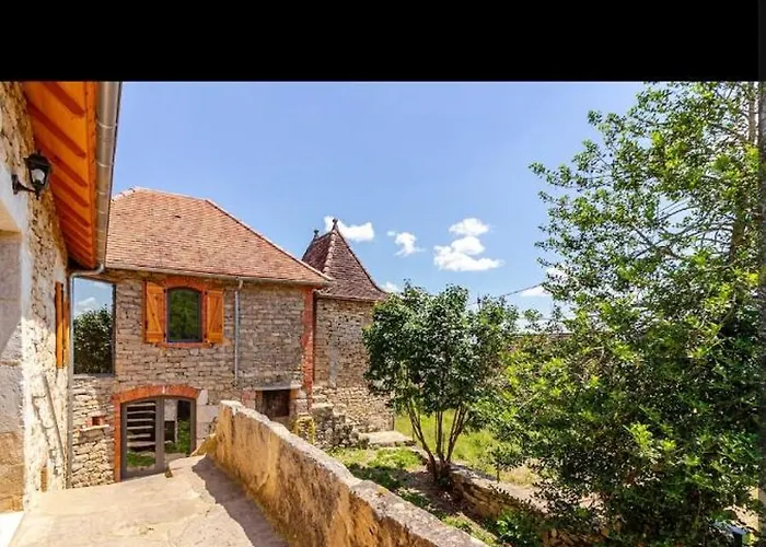 بيت للعطل Maison Quercynoise Du 17eme Siecle Boussac (Lot)